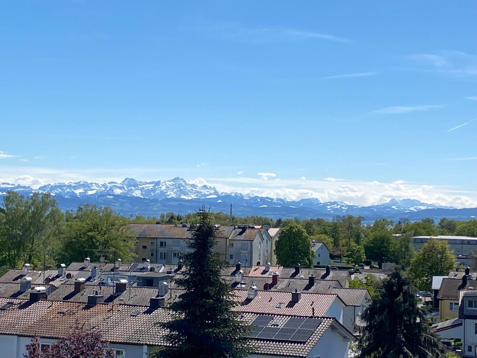 Penthouse Apartment Mit Alpenblick Friedrichshafen Exterior photo